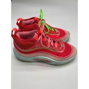 Nike Cosmic Unity 2 Shoes Women's Basketball Sneakers Pink Green Athletic 8.5